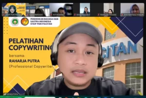 Menghadirkan Narasumber Profesional, Prodi PBSI STKIP PGRI Pacitan Adakan Pelatihan Copywriting untuk Mahasiswa